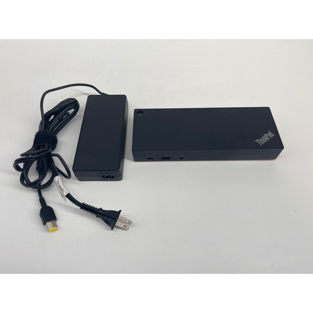 Lenovo ThinkPad Hybrid USB-C USB-A Dock 40AF DUD9011D1 4K Dual Display 135W AC